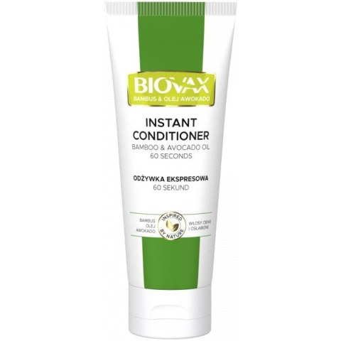 L'Biotica Biovax Hair odżywka do włosów ekspresowa - Bambus & Olej awokado 200 ml