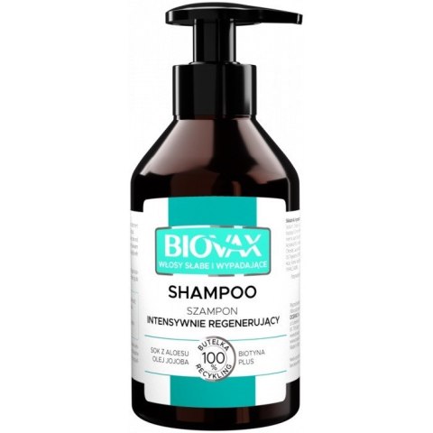 L'Biotica Biovax szampon intensywnie regenerujący - włosy słabe i wypadające 200 ml