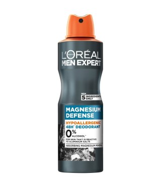 L'Oréal MEN Expert Magnesium Defence 48H Dezodorant w Sprayu 250 ml