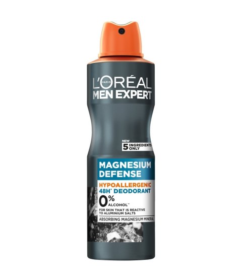 L'Oréal MEN Expert Magnesium Defence 48H Dezodorant w Sprayu 250 ml