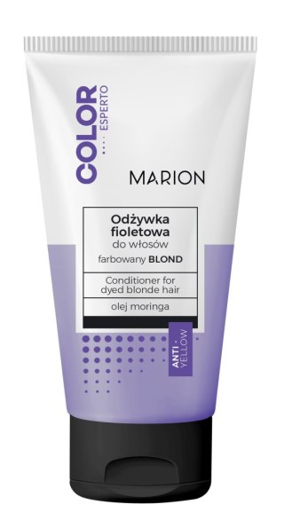 MARION Color Esperto odżywka fioletowa do włosów - farbowany blond 150 ml