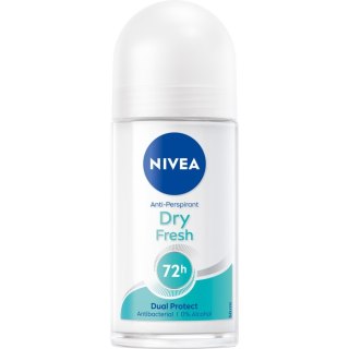 Nivea Antyperspirant w Kulce Dry Fresh Dual Protect Roll-on Kulka dla Kobiet 50 ml