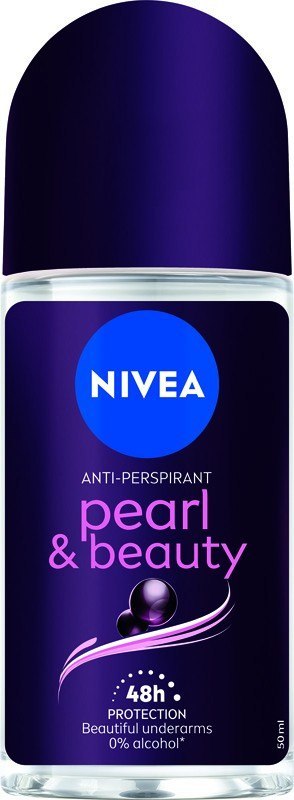 Nivea Antyperspirant w Kulce Pearl & Beauty Black Pearl Roll-on Kulka dla Kobiet 50 ml