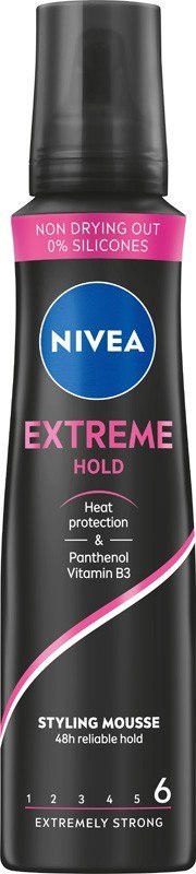 Nivea Styling Extreme Hold pianka do włosów ekstremalnie mocna 250 ml