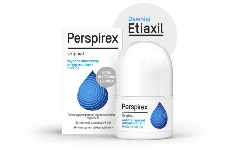 Orkla Perspirex Original Antyperspirant Roll-on (3-5 Dni) - Skóra Normalna i Delikatna 20 ml