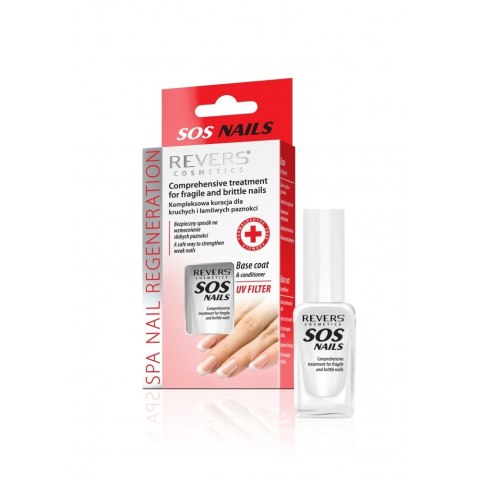 Revers kompleksowa kuracja dla kruchych i łamliwych paznokci SOS Nails 10 ml