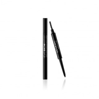 Revers Kredka Automatyczna do Brwi Eye Brow Artist ze Szczoteczką - Ciemny Brąz 1 szt