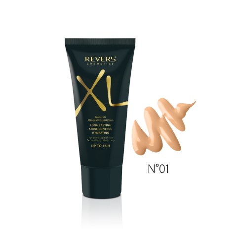 Revers Podkład XL Natural Minerals 01 Natural 30 ml