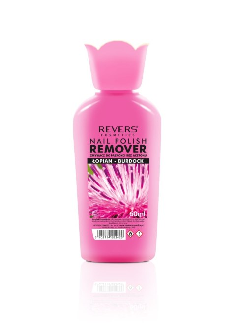 Revers zmywacz do paznokci bez acetonu - Łopian 60 ml