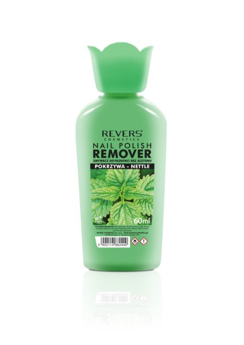 Revers zmywacz do paznokci bez acetonu - Pokrzywa 60 ml