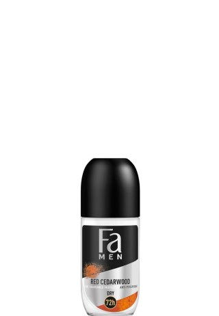 FA Schwarzkopf FA Red Cedarwood Dezodorant Anti-perspirant Roll-on 72h Antyperspirant dla Mężczyzn 50 ml