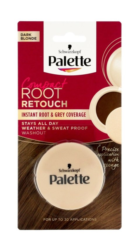 Schwarzkopf Palette Root Retouch kompaktowy korektor do retuszu odrostów - ciemny blond 3 g
