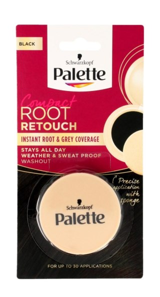 Schwarzkopf Palette Root Retouch kompaktowy korektor do retuszu odrostów - czerń 3 g