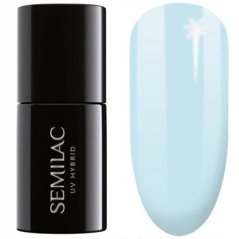 Semilac lakier hybrydowy Soulmate Mix 386 Blue Cloud 7 ml