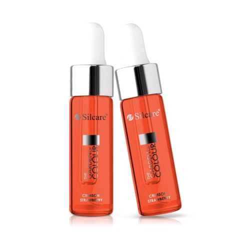 Silcare The Garden Of Colour oliwka do paznokci Crimson Strawberry 15 ml