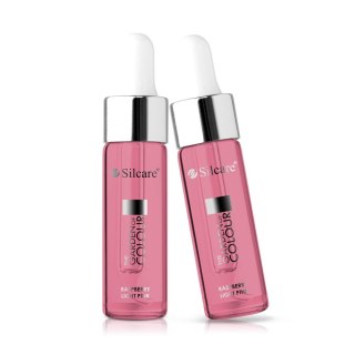 Silcare The Garden Of Colour oliwka do paznokci Raspberry Light Pink 15 ml