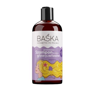 Baśka Kosmetyki Po Polsku proteinowy szampon do skóry głowy i włosów - jeżynowy 500 ml