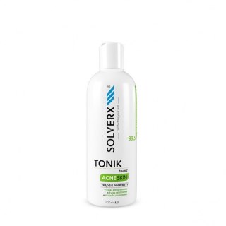 Solverx Acne Skin tonik do twarzy przeciwtrądzikowy 200 ml
