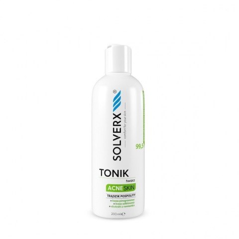 Solverx Acne Skin tonik do twarzy przeciwtrądzikowy 200 ml