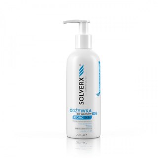 Solverx Atopic Skin odżywka do włosów słabych i wypadających i atopowej skóry głowy 250 ml
