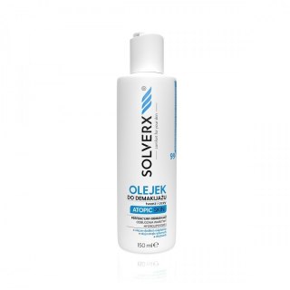 Solverx Atopic Skin olejek do demakijażu twarzy i oczu do cery atopowej 150 ml