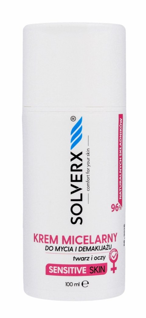 Solverx Sensitive Skin krem micelarny do demakijażu 100 ml