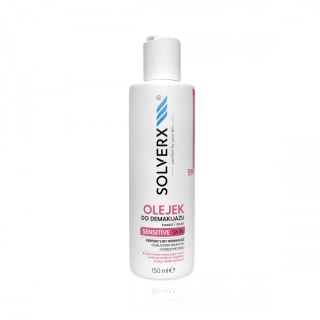 Solverx Sensitive Skin olejek do demakijażu twarzy i oczu do cery wrażliwej 150 ml