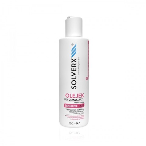 Solverx Sensitive Skin olejek do demakijażu twarzy i oczu do cery wrażliwej 150 ml