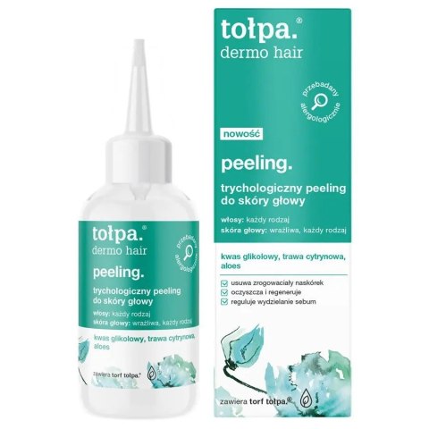 Tołpa Dermo Hair peeling trychologiczny do skóry głowy 100 ml
