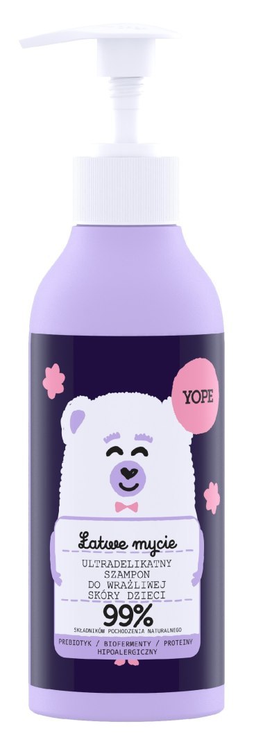 Yope Kids Ultradelikatny szampon do wrażliwej skóry dzieci 300 ml