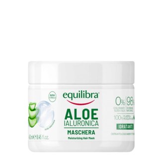 Equilibra Aloe nawilżająca maska do włosów z aloesem i kwasem hialuronowym 450 ml