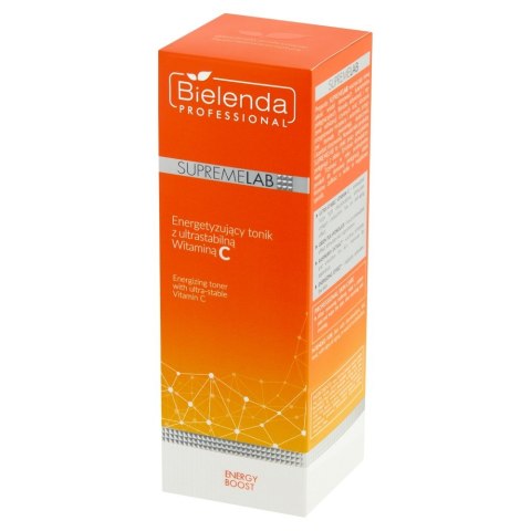 Bielenda Professional Supremelab Energy Boost energetyzujący tonik ze stabilną witaminą C 200 ml