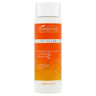 Bielenda Professional Supremelab Energy Boost energetyzujący tonik ze stabilną witaminą C 200 ml