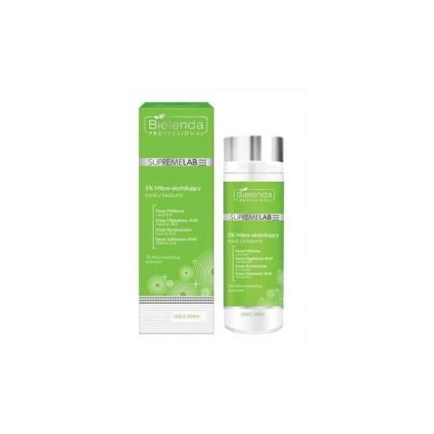 Bielenda Professional Supremelab tonik z kwasami mikro-eksfoliujący 5% 200 ml
