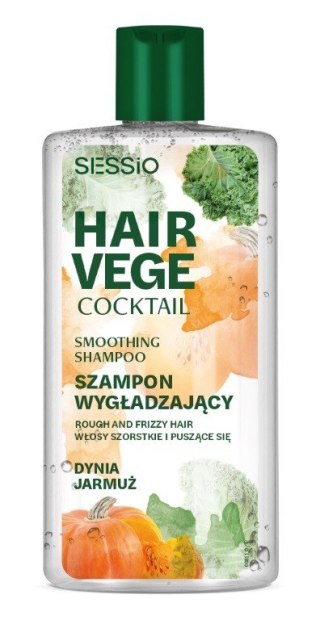 Chantal Sessio Hair Vege Coctail szampon wygładzający - Dynia i Jarmuż 300 ml