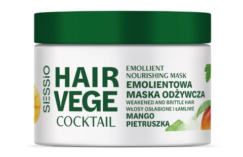 Chantal Sessio Hair Vege emolientowa maska odżywcza - Mango i Pietruszka 250 ml