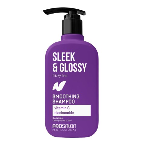 Chantal ProSalon Sleek & Glossy wygładzający szampon do włosów 375 ml