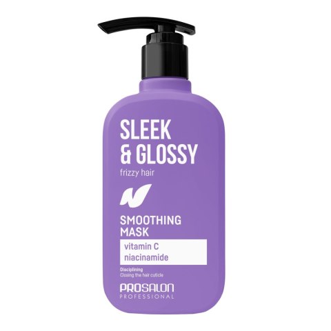 Chantal ProSalon Sleek&Glossy wygładzająca maska do włosów 375 ml