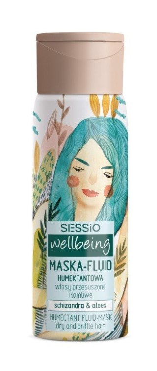 Chantal SESSIO Wellbeing maska - fluid humektanowa do włosów Schizandra & aloes 300 ml