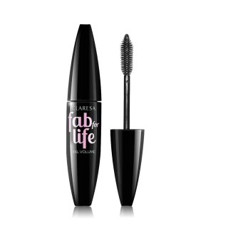 Claresa Tusz do Rzęs Fab for Life Efekt Sztucznych Rzęs 01 Deep Black 12 ml