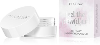 Claresa Puder Sypki pod Oczy Feel the Pow(d)er! nr 01 White 6 g