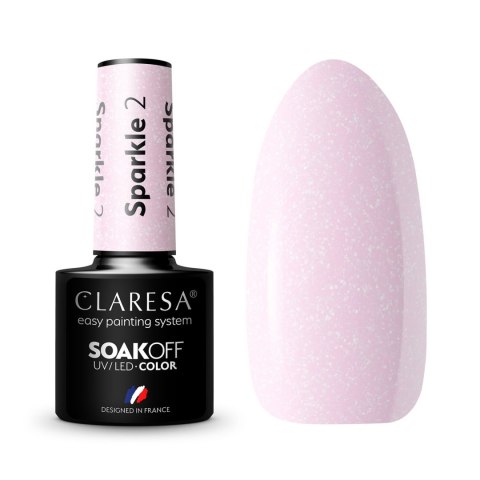 Claresa Nails CLARES lakier hybrydowy Sparkle nr 2 5 g