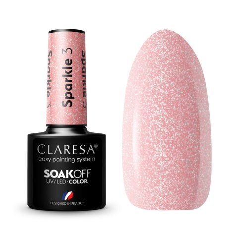 Claresa Nails CLARES lakier hybrydowy Sparkle nr 3 5 g