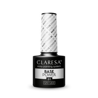 Claresa Base Power baza pod lakier hybrydowy nr 01 5 g
