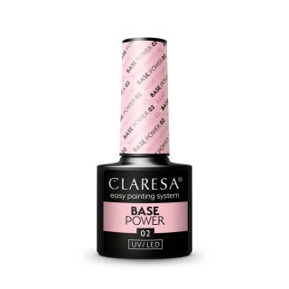 Claresa Base Power baza pod lakier hybrydowy nr 02 5 g