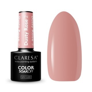 Claresa lakier hybrydowy Dusty Rose nr 2 5 g
