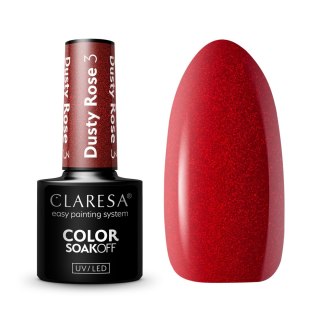 Claresa lakier hybrydowy Dusty Rose nr 3 5 g