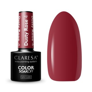 Claresa lakier hybrydowy Dusty Rose nr 4 5 g