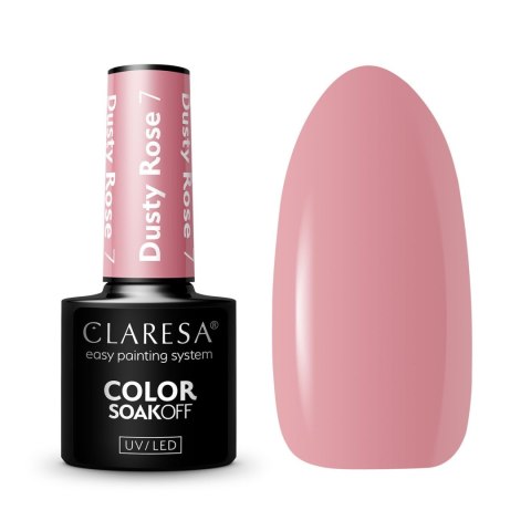 Claresa lakier hybrydowy Dusty Rose nr 7 5 g