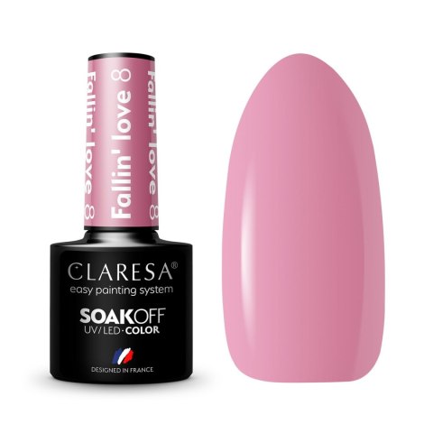 Claresa lakier hybrydowy Fallin` Love nr 8 5 g